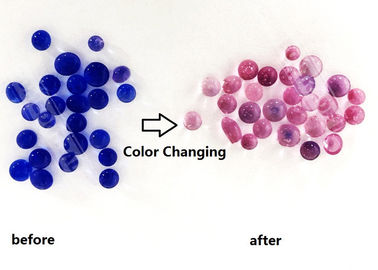 ประเทศจีน Chromotropic Allochroic Silica Gel, ตัวบ่งชี้สีที่มีความสามารถในการดูดความชื้นสูง ผู้ผลิต